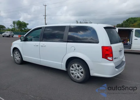 2018 Dodge Grand Caravan Se из США, поврежденный, VIN 2C4RDGBG1JR296460